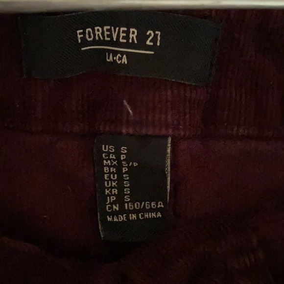 Corduroy button up skirt - Picture 3 of 3